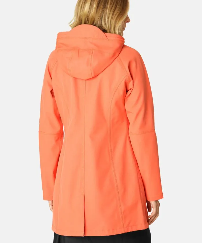 Women Raincoats Ilse Jacobsen Raincoat 8211 Hot Orange