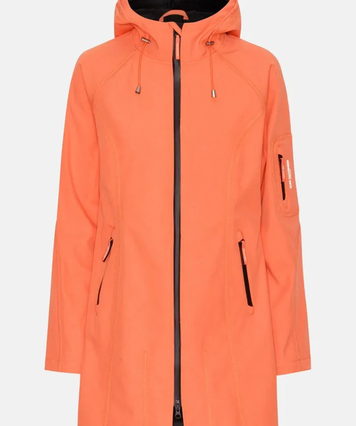 Women Raincoats Ilse Jacobsen Raincoat 8211 Hot Orange