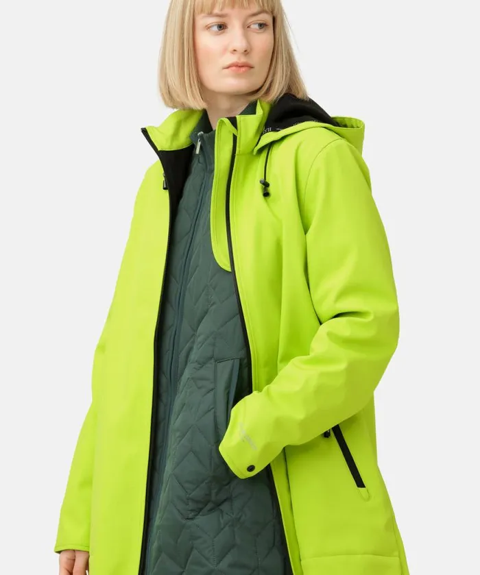 Women Raincoats Ilse Jacobsen Raincoat 8211 Lime Green