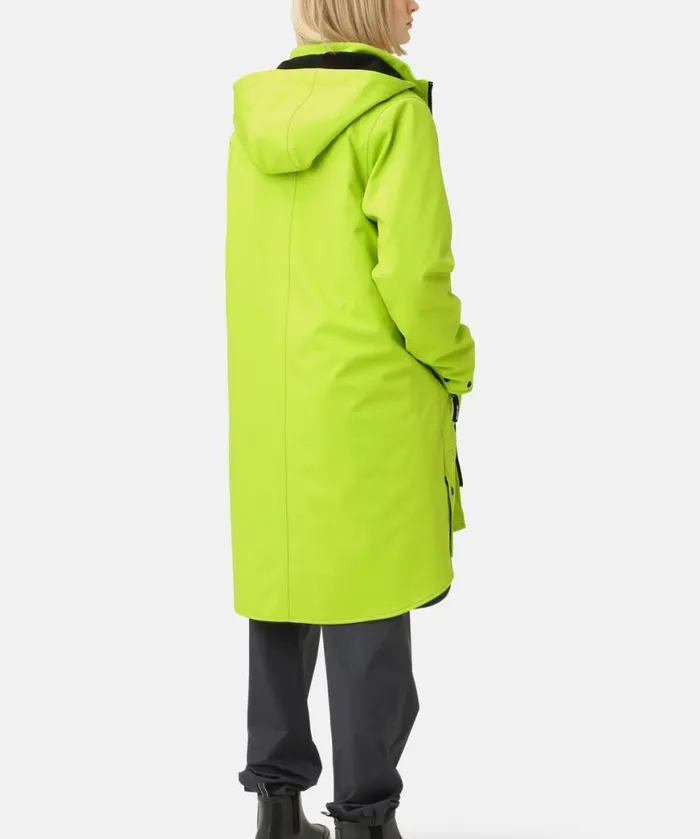 Women Raincoats Ilse Jacobsen Raincoat 8211 Lime Green