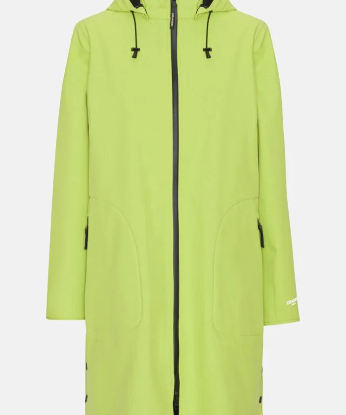 Women Raincoats Ilse Jacobsen Raincoat 8211 Lime Green