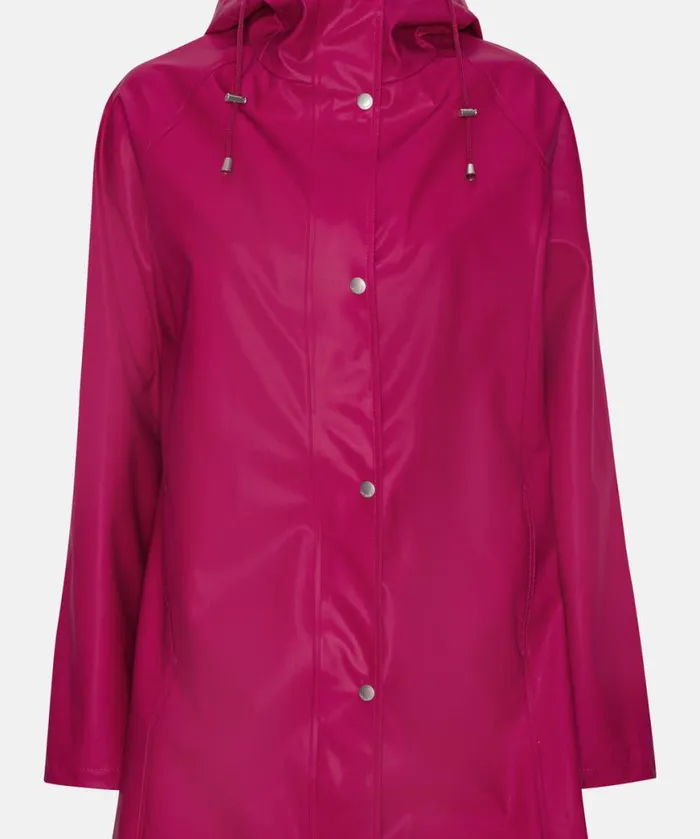 Women Raincoats Ilse Jacobsen Raincoat 8211 Sangria
