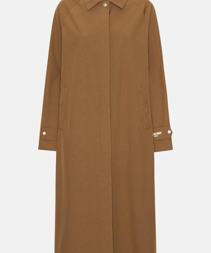 Women Raincoats Ilse Jacobsen Raincoat 8211 Walnut