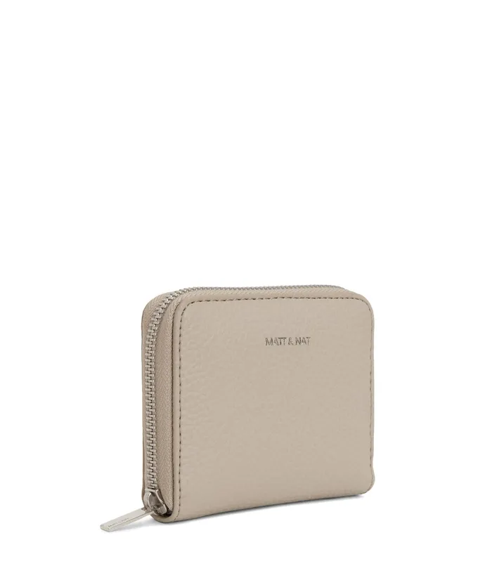 Women Rue Small Vegan Zip Wallet 8211 Purity Dream Matt and Nat Wallets