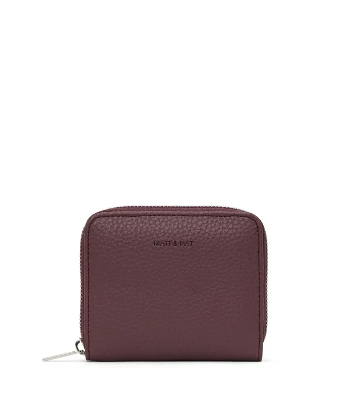 Women Rue Small Vegan Zip Wallet 8211 Purity Moon Matt and Nat Wallets