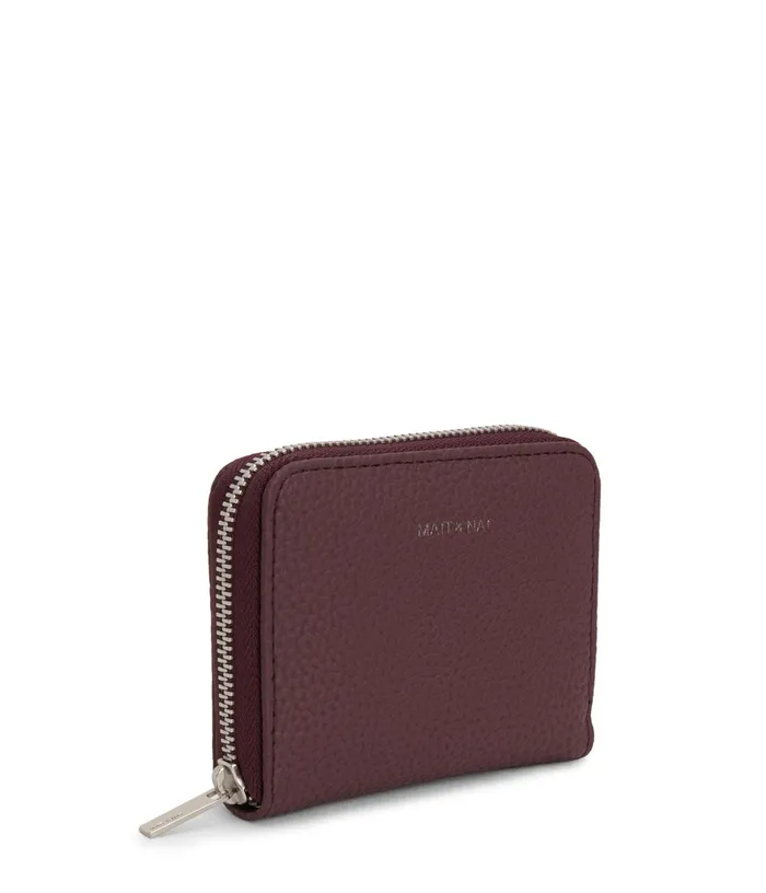 Women Rue Small Vegan Zip Wallet 8211 Purity Moon Matt and Nat Wallets