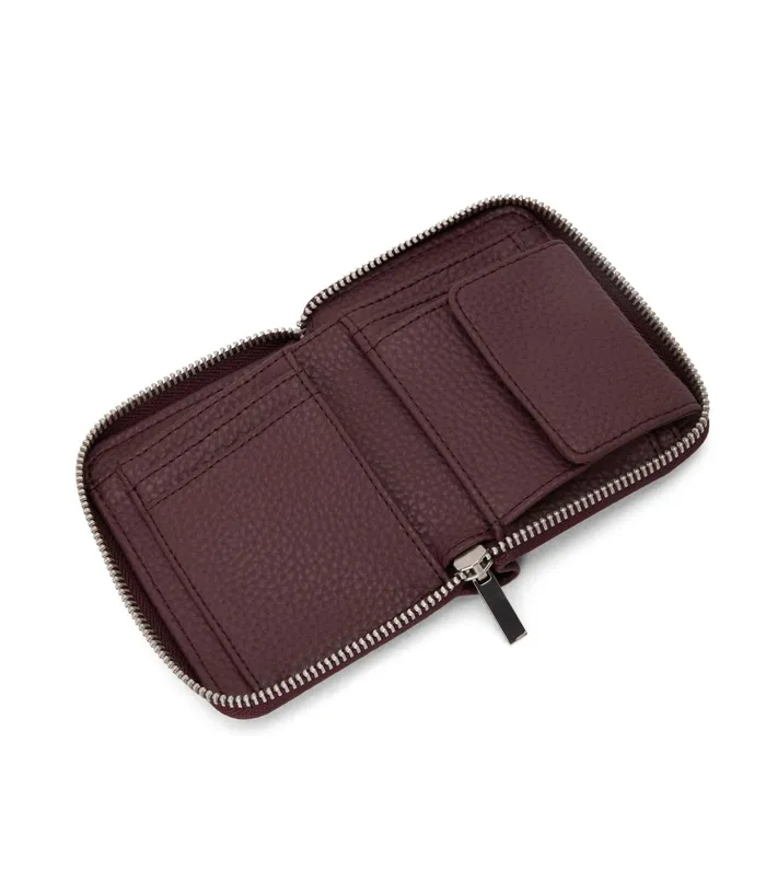 Women Rue Small Vegan Zip Wallet 8211 Purity Moon Matt and Nat Wallets