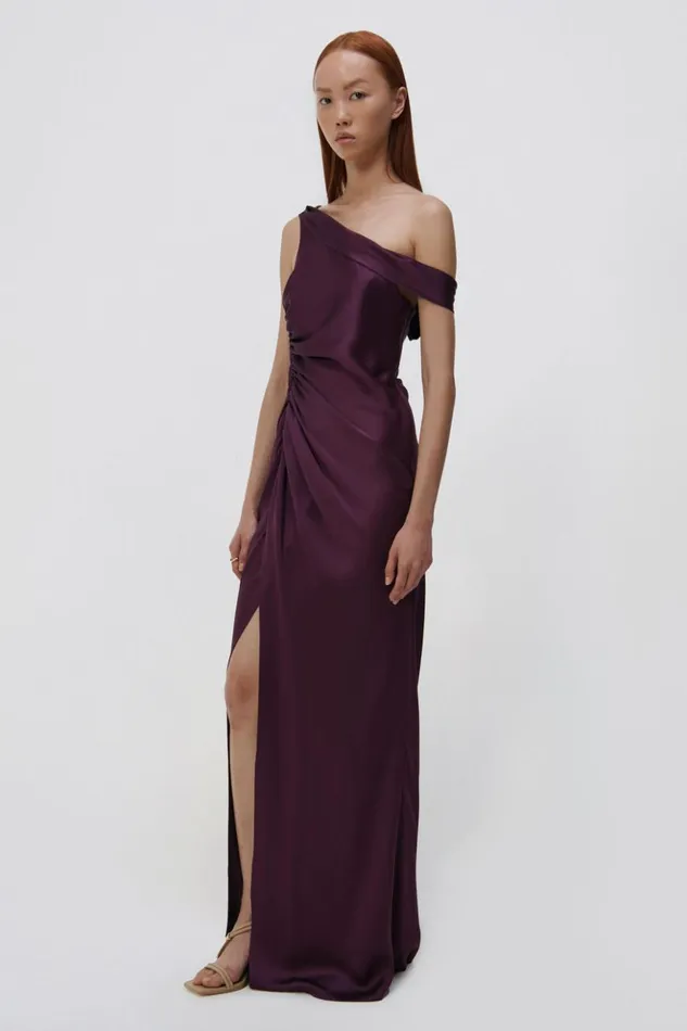Women Sahar Gown EXCLUSIVE Plum Jonathan Simkhai Dresses and Jumpsuits