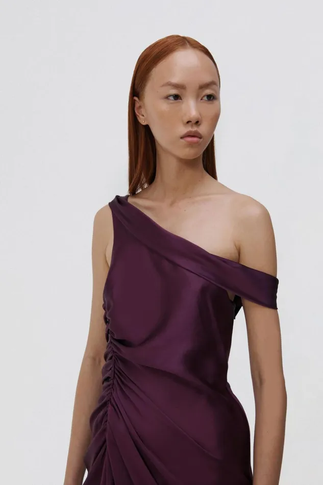 Women Sahar Gown EXCLUSIVE Plum Jonathan Simkhai Dresses and Jumpsuits