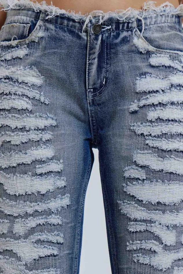 Women Scratchy Low Rise Jeans Jaded London Jeans