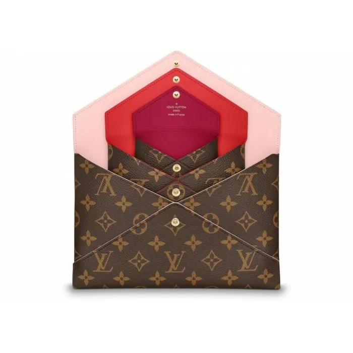 Women Shoulder and Totes Louis Vuitton Louis Vuitton M62034 Pochette Kirigami Monogram Brown 8211 Louis Vuitton Handbag Store