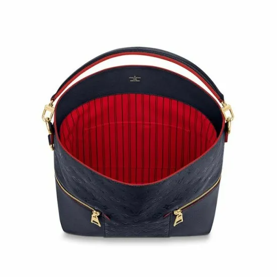 Women Shoulder and Totes Louis Vuitton Louis Vuitton Melie Navy M44012 Black M44014 8211 Louis Vuitton Handbag Store