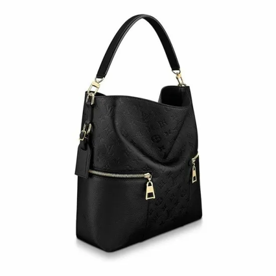 Women Shoulder and Totes Louis Vuitton Louis Vuitton Melie Navy M44012 Black M44014 8211 Louis Vuitton Handbag Store