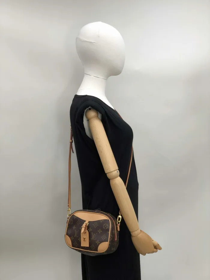 Women Shoulder and Totes Louis Vuitton Louis Vuitton Monogram Canvas Deauville Mini M45528 8211 Louis Vuitton Handbag Store