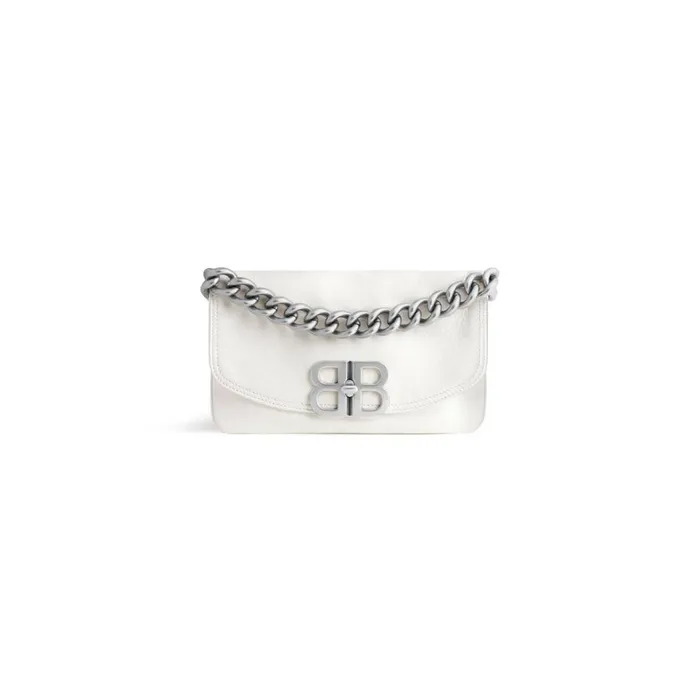 Women Shoulder Bags Balenciaga Bb Soft Small Flap Bag In Optic White