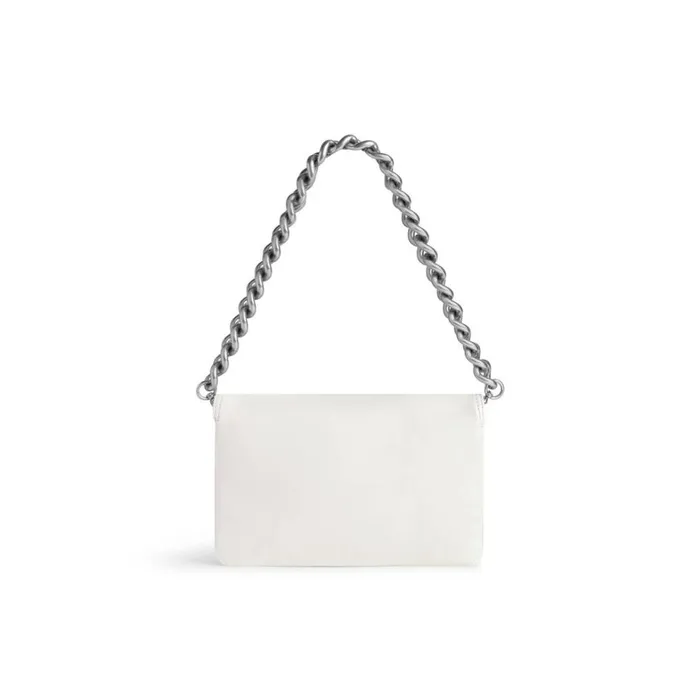 Women Shoulder Bags Balenciaga Bb Soft Small Flap Bag In Optic White