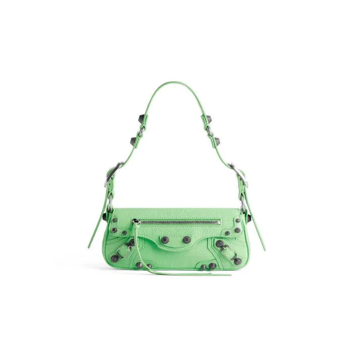 Women Shoulder Bags Balenciaga Le Cagole Xs Sling Bag In Light Green