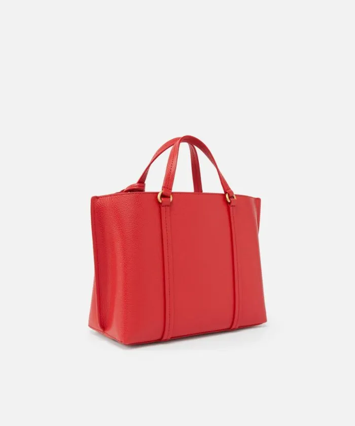 Women Shoulder Bags Pinko Large Tumbled Leather Shopper Bag Redantiquegold Women Shoulder Bags Pinko Large Tumbled Leather Shopper Bag Redantiquegold