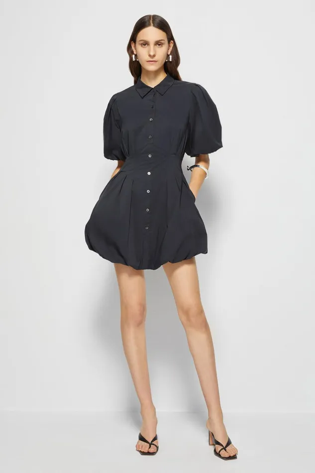 Women Signature Cleo Dress Black Jonathan Simkhai Dresses and Jumpsuits