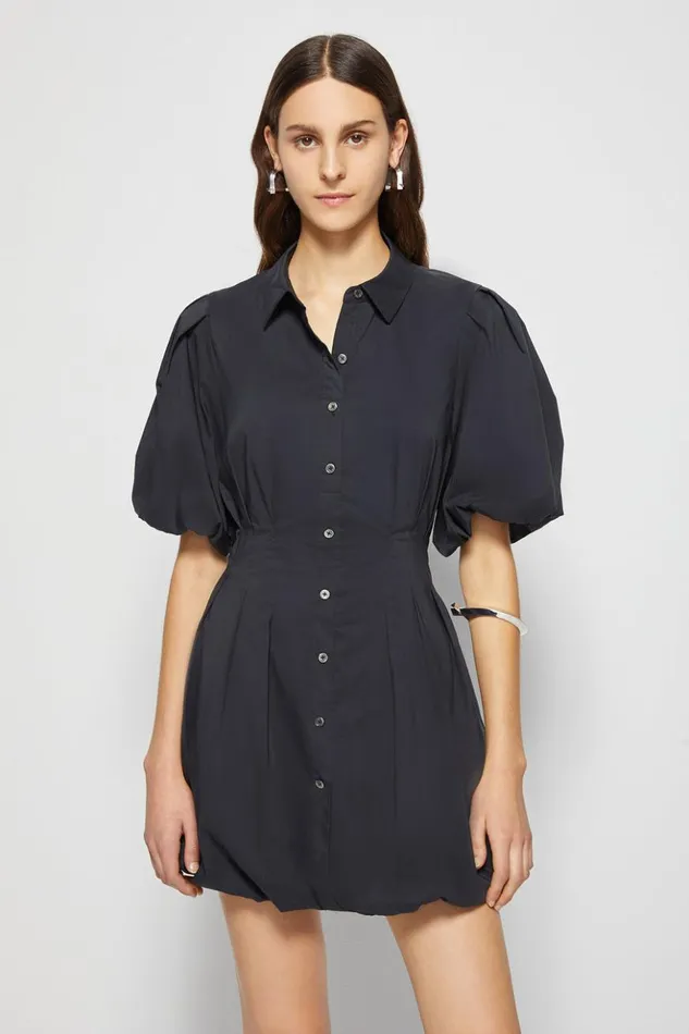 Women Signature Cleo Dress Black Jonathan Simkhai Dresses and Jumpsuits