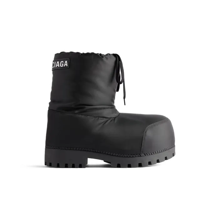 Women Ski Balenciaga Skiwear 8211 Alaska Low Boot In Black