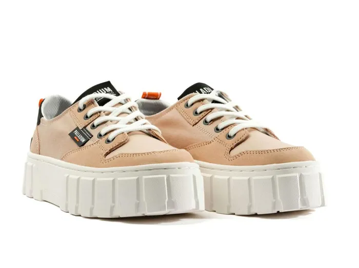 Women Sneakers PALLADIUM PALLATOWER LO Nude Dust Women Sneakers PALLADIUM PALLATOWER LO Nude Dust