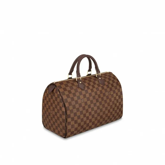 Women Speedy Bag Louis Vuitton Louis Vuitton Damier Ebene Canvas Speedy 35 N41363 8211 Louis Vuitton Handbag Store