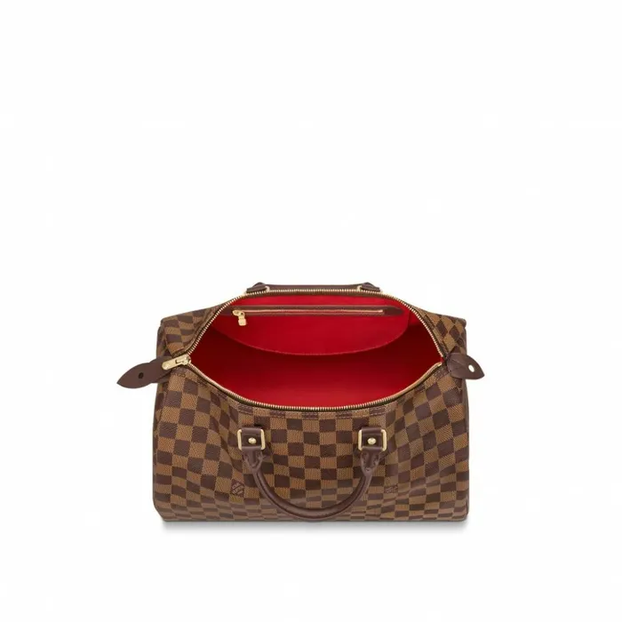Women Speedy Bag Louis Vuitton Louis Vuitton Damier Ebene Canvas Speedy 35 N41363 8211 Louis Vuitton Handbag Store