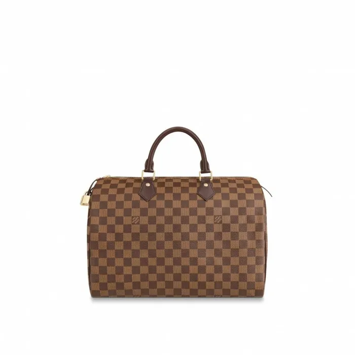 Women Speedy Bag Louis Vuitton Louis Vuitton Damier Ebene Canvas Speedy 35 N41363 8211 Louis Vuitton Handbag Store