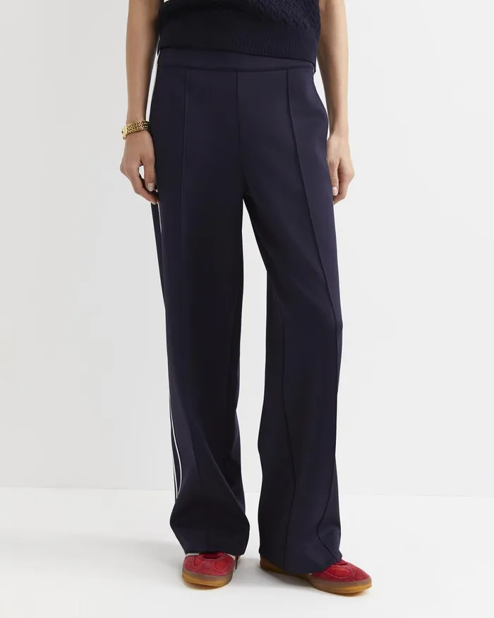 Women Sportscraft Pants Lina Track Pant Navy Multi