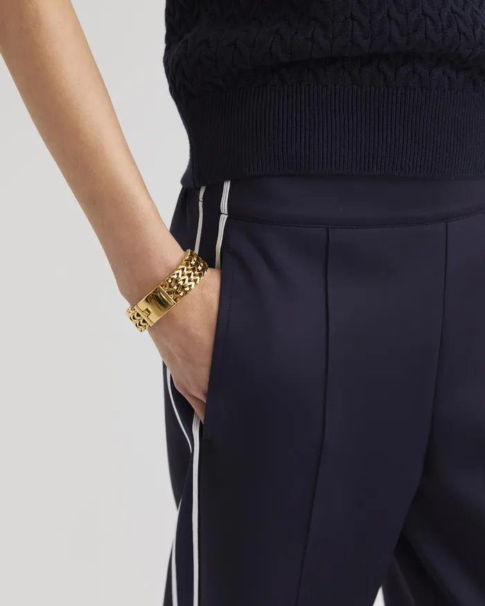 Women Sportscraft Pants Lina Track Pant Navy Multi
