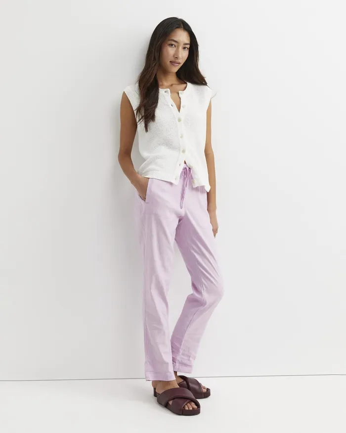 Women Sportscraft Pants Rosa Linen Pant Orchid