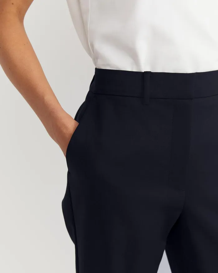 Women Sportscraft Pants Yvette Straight Pant Navy