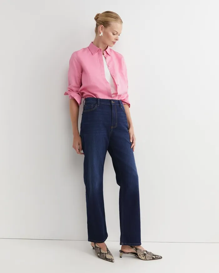 Women Sportscraft Shirts Hannah Cotton Silk Shirt Roseberry