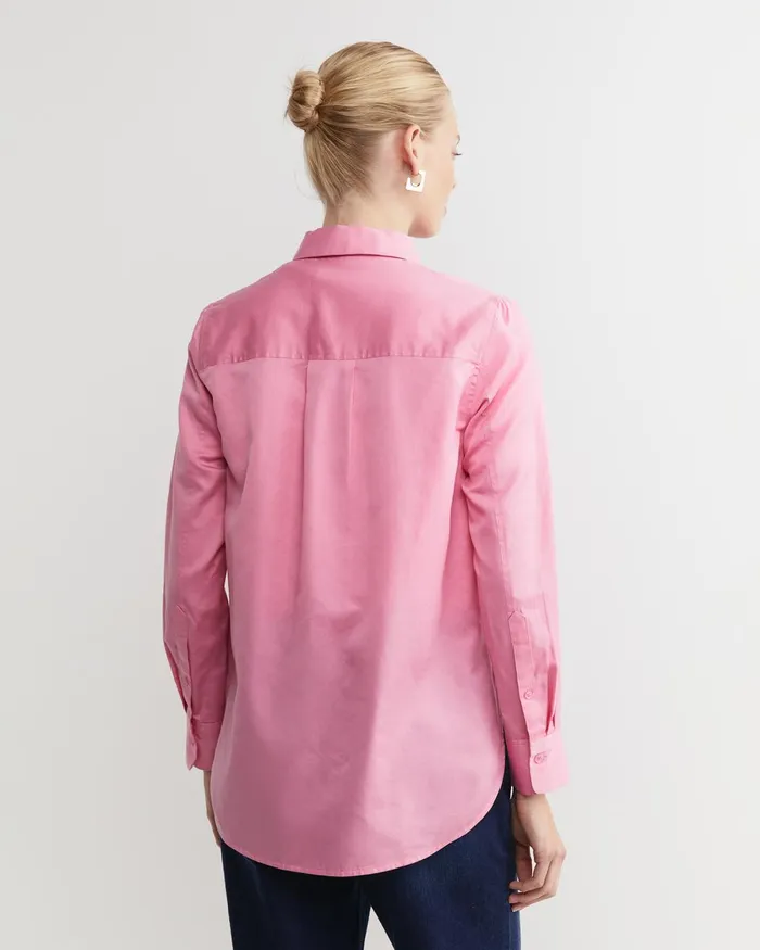 Women Sportscraft Shirts Hannah Cotton Silk Shirt Roseberry