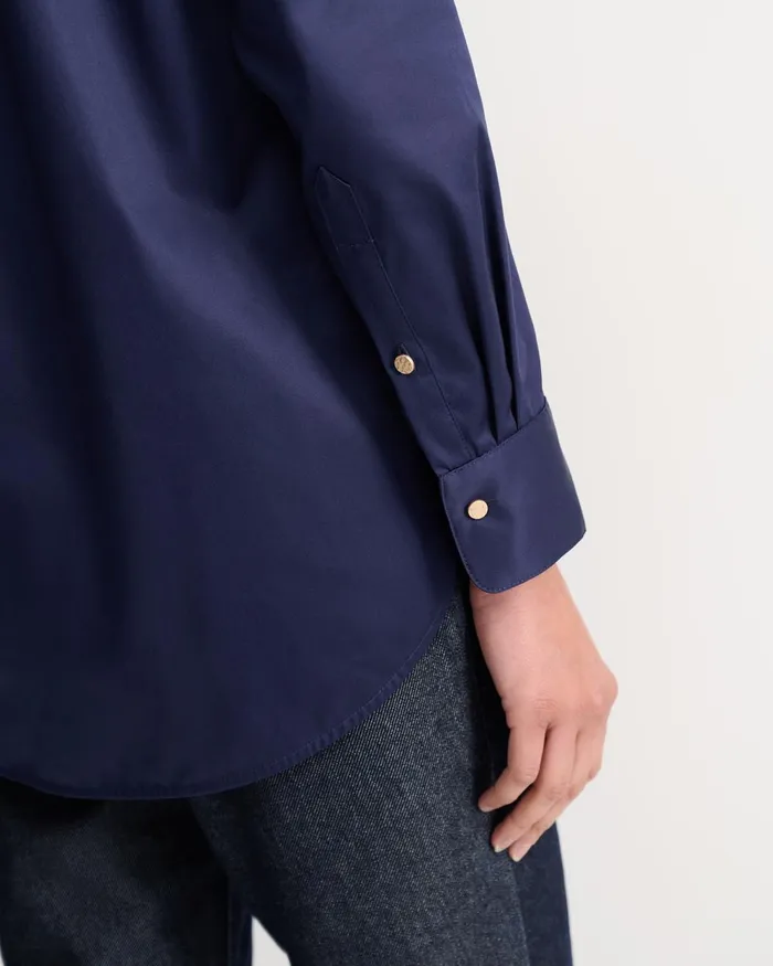 Women Sportscraft Shirts Iris Embroidered Shirt Navy Multi