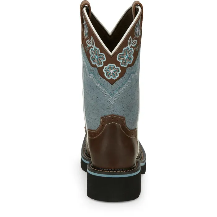 WOMEN Starlina 11034 Western Boot Brown Justin Boots Western