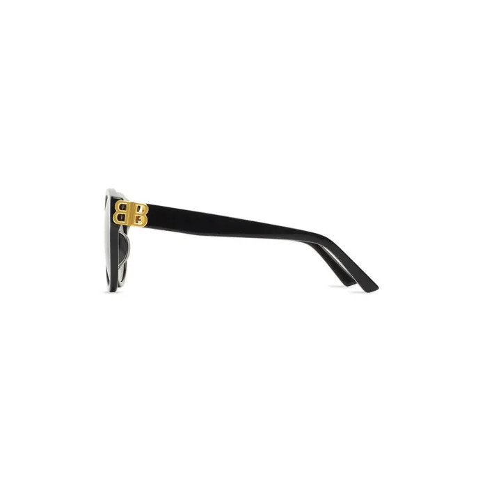 Women Sunglasses Balenciaga Dynasty Round Sunglasses In Black