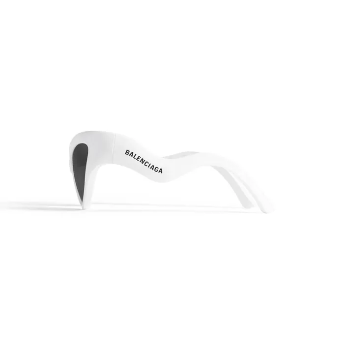 Women Sunglasses Balenciaga Hamptons Cat Sunglasses In White