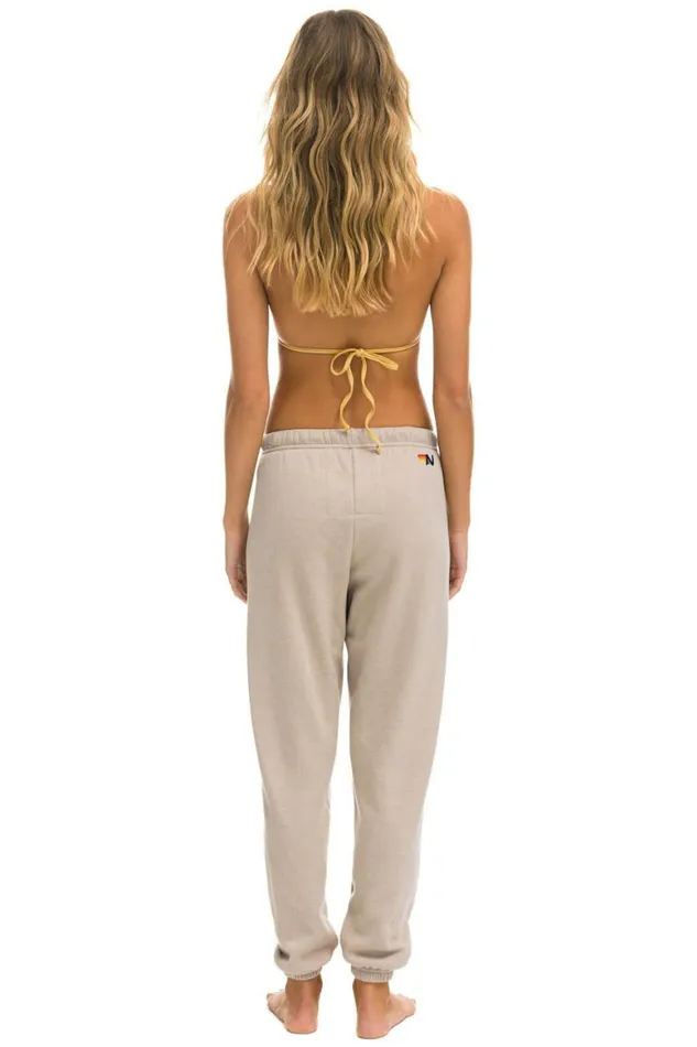 Women Sweatpants Aviator Nation Las Vegas Sweatpants 8211 Sand