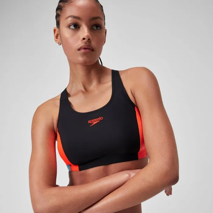 Women Swimming Costumes Speedo Women039s Colourblock Splice 20 Bikini BlackRed Women Swimming Costumes Speedo Women039s Colourblock Splice 20 Bikini BlackRed