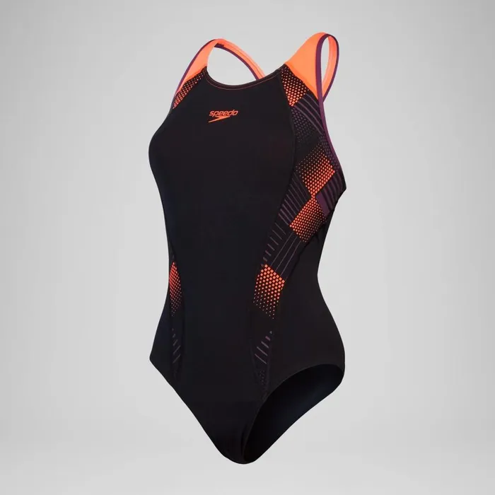 Women Swimming Costumes Speedo Women039s Placement Laneback Swimsuit BlackRed Women Swimming Costumes Speedo Women039s Placement Laneback Swimsuit BlackRed