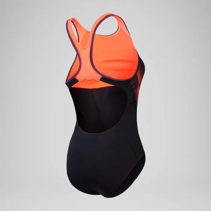 Women Swimming Costumes Speedo Women039s Placement Laneback Swimsuit BlackRed Women Swimming Costumes Speedo Women039s Placement Laneback Swimsuit BlackRed