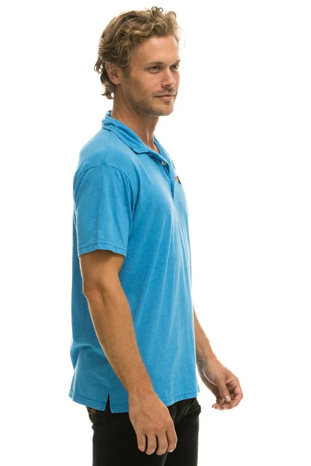 Women Tees Aviator Nation Polo 8211 Ocean