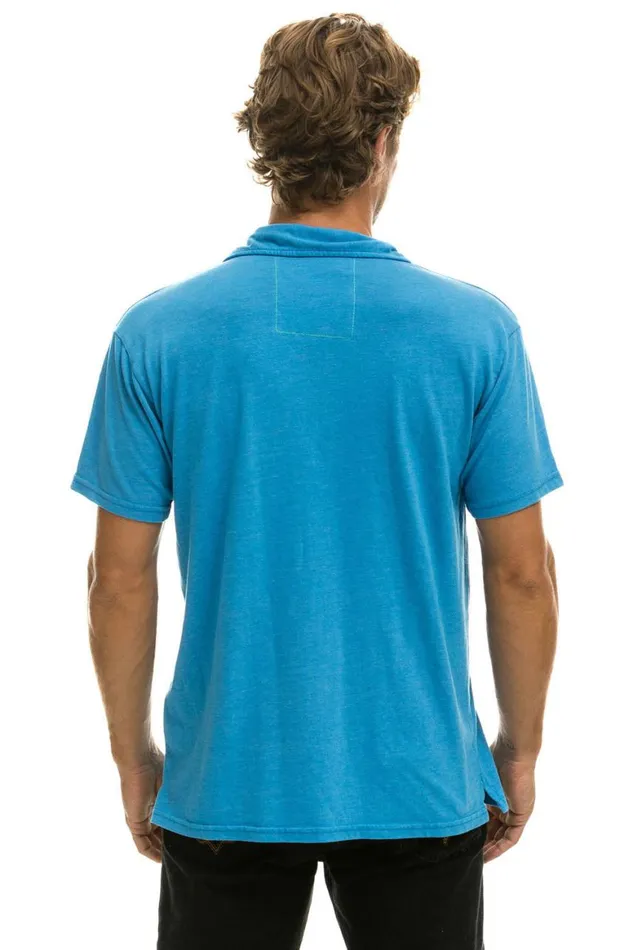Women Tees Aviator Nation Polo 8211 Ocean