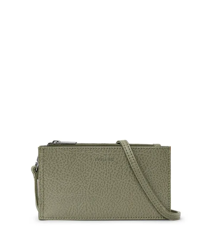 Women Tipei Vegan Crossbody Bag 8211 Dwell Matcha Matt and Nat Wallets