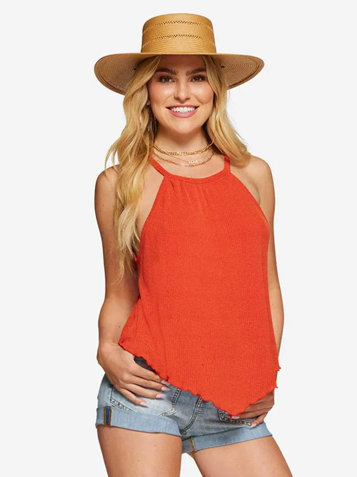 Women Tops and Tees Jessica Simpson Codie Tank In Paprika