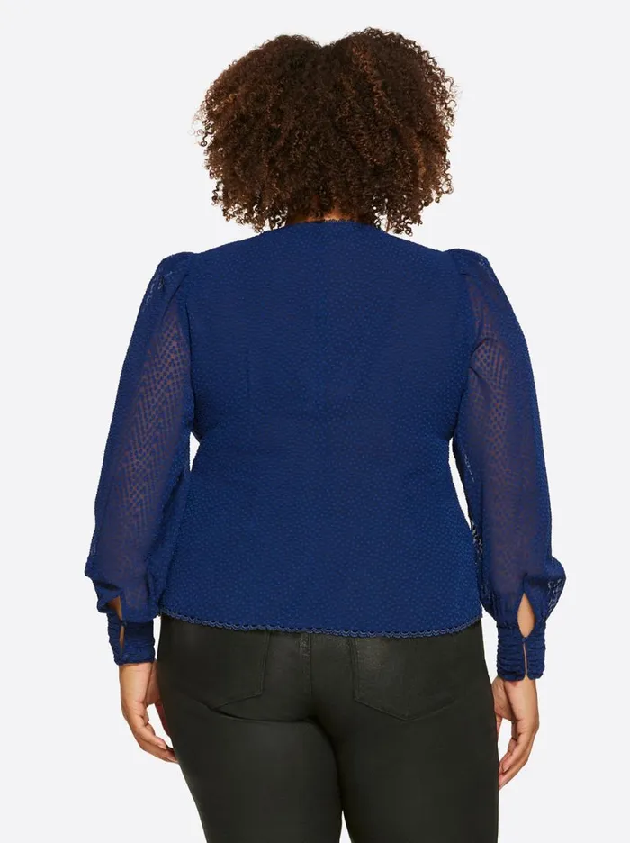 Women Tops and Tees Jessica Simpson Elia Top In Ocean Cavern