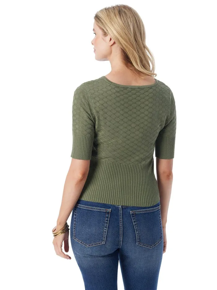 Women Tops and Tees Jessica Simpson Imani Top In Bronze Green