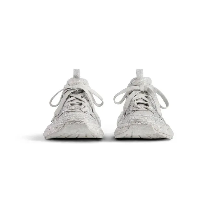 Women Trainers Balenciaga 3xl Trainers With Rhinestones In Light Grey